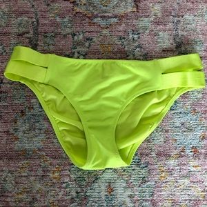Victoria’s Secret Neon Yellow Bikini Bottom